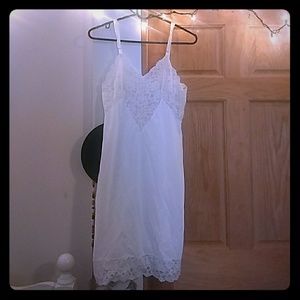 Lacy Trim Nightgown/Lingerie